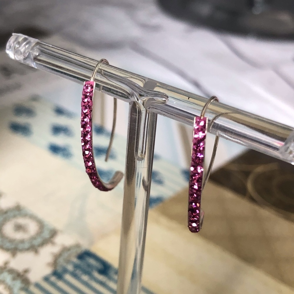 Water Fall Sterling Silver Earrings NWT